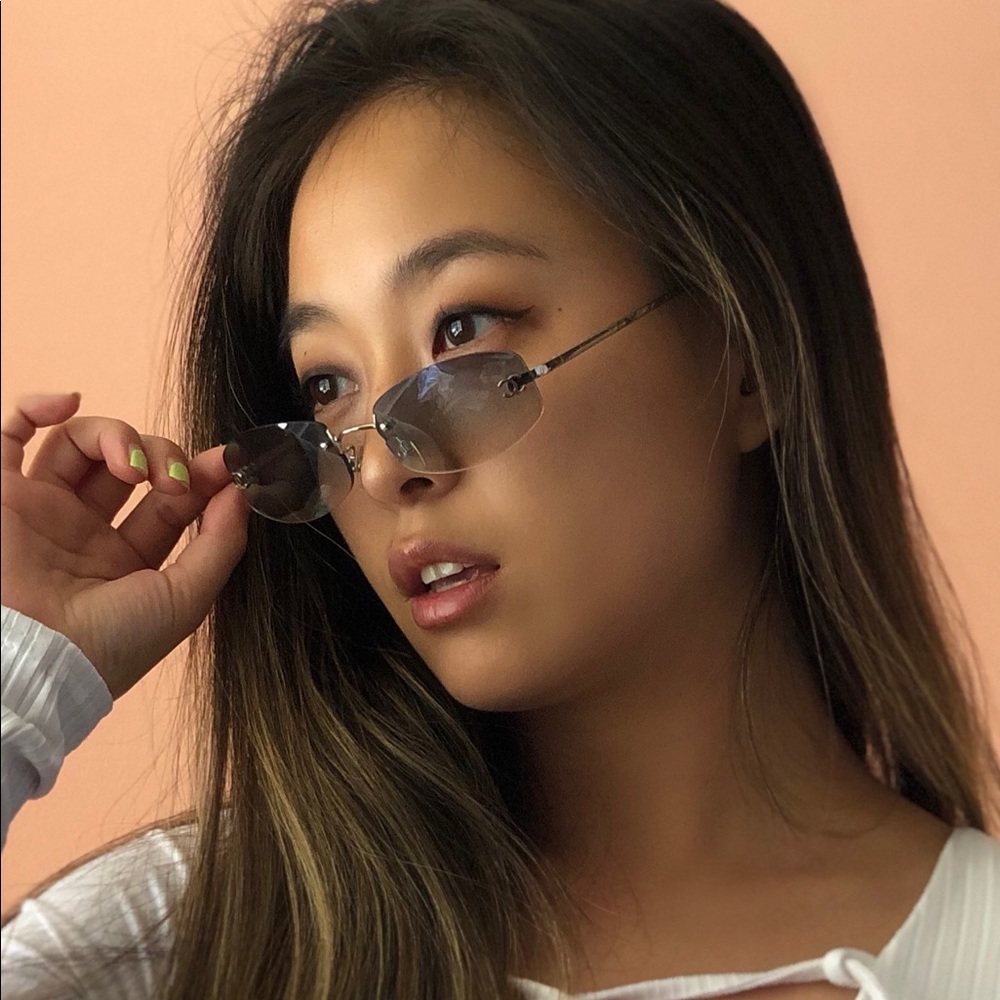 Vintage Chanel Tiny Sunglasses - Picture 2 of 7